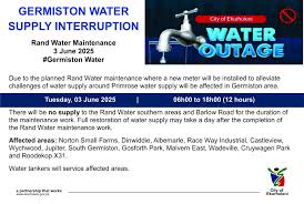 Rand Water Maintenance: Impact and Importance for Residents