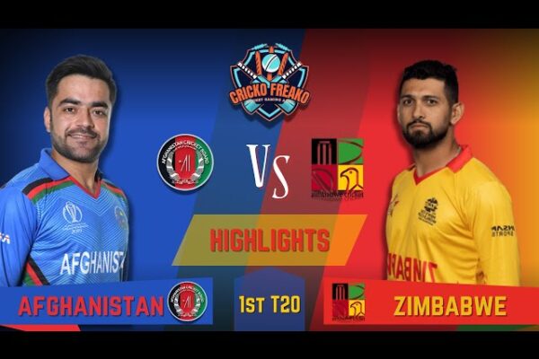 Cricket Showdown: Afghanistan vs Zimbabwe