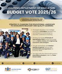 Recent Developments in the Gauteng Department of Education