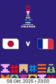 Japan U-20 Takes on France U-20 in Intense Football Battle