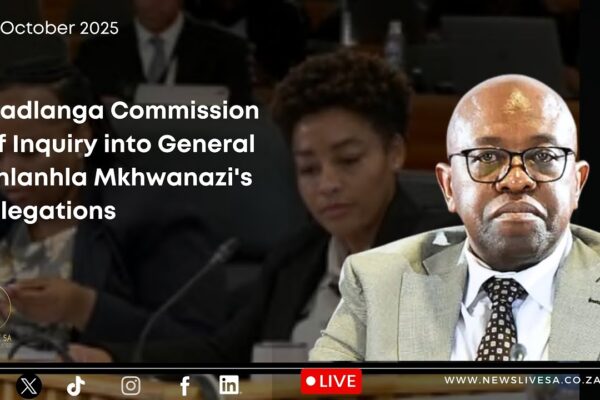 Live Coverage of the Madlanga Commission