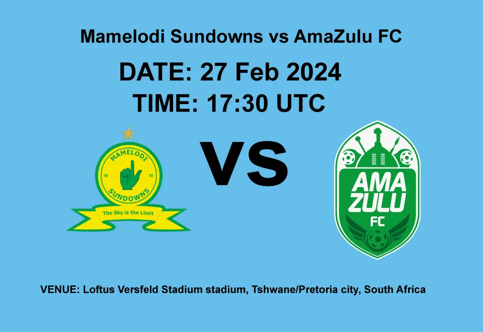 amazulu vs mamelodi sundowns — ZA news
