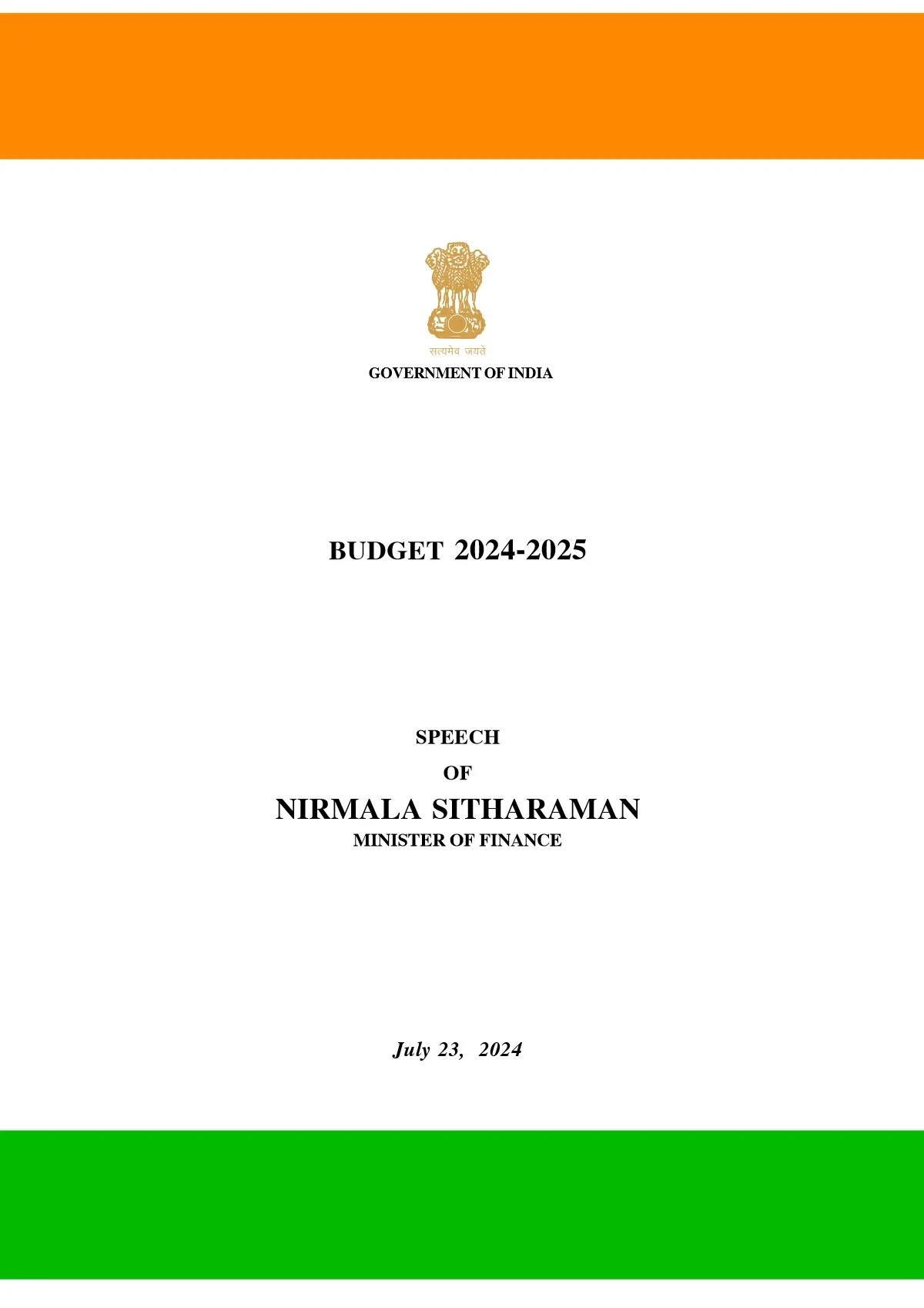 budget speech — ZA news