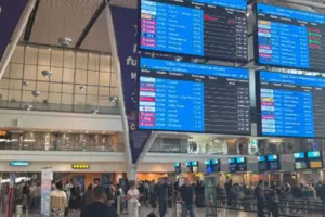 fire at cape town international airport — ZA news