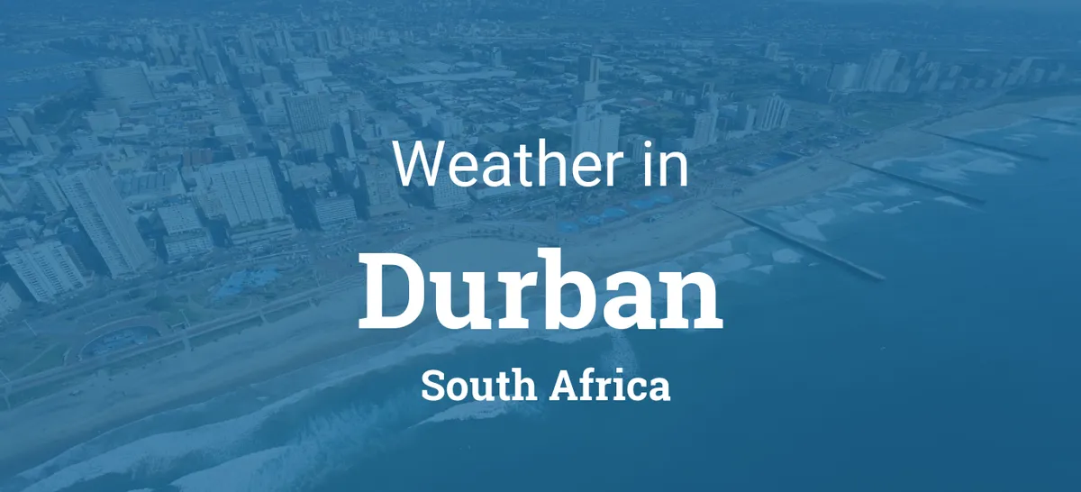weather durban — ZA news