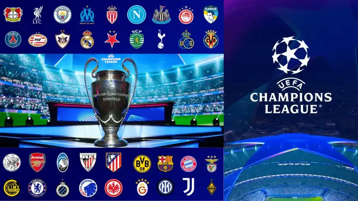 champions league standings — ZA news