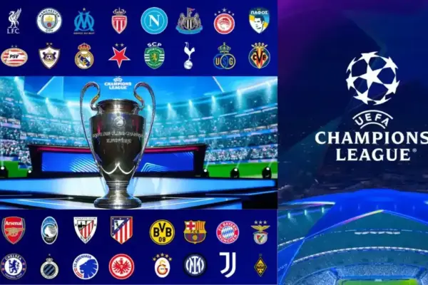 champions league standings — ZA news