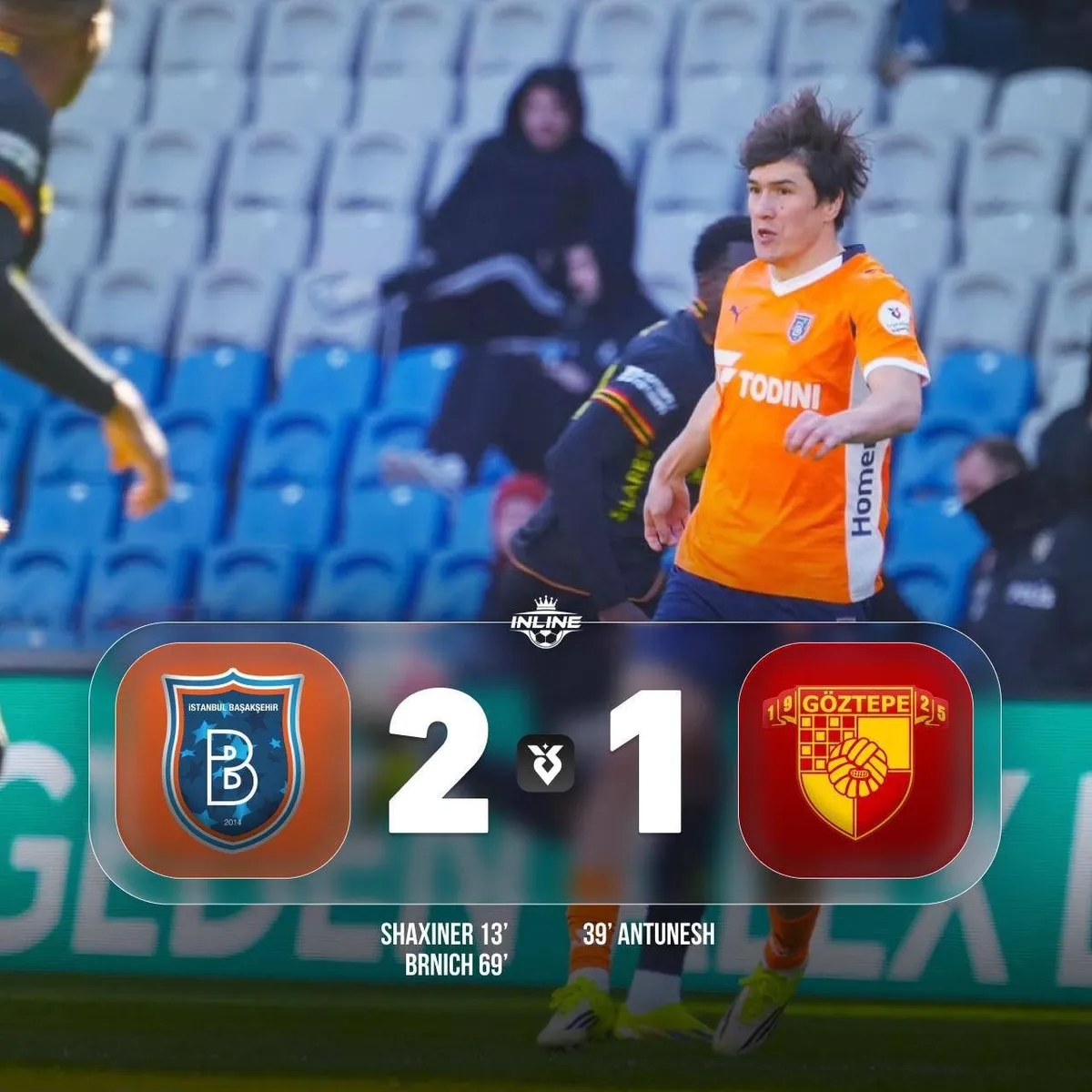 istanbul başakşehir vs göztepe — ZA news