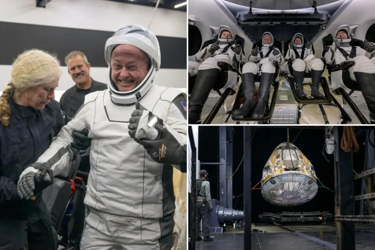 nasa astronauts space station evacuation — ZA news