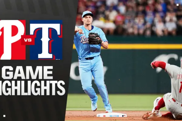 phillies vs rangers — ZA news