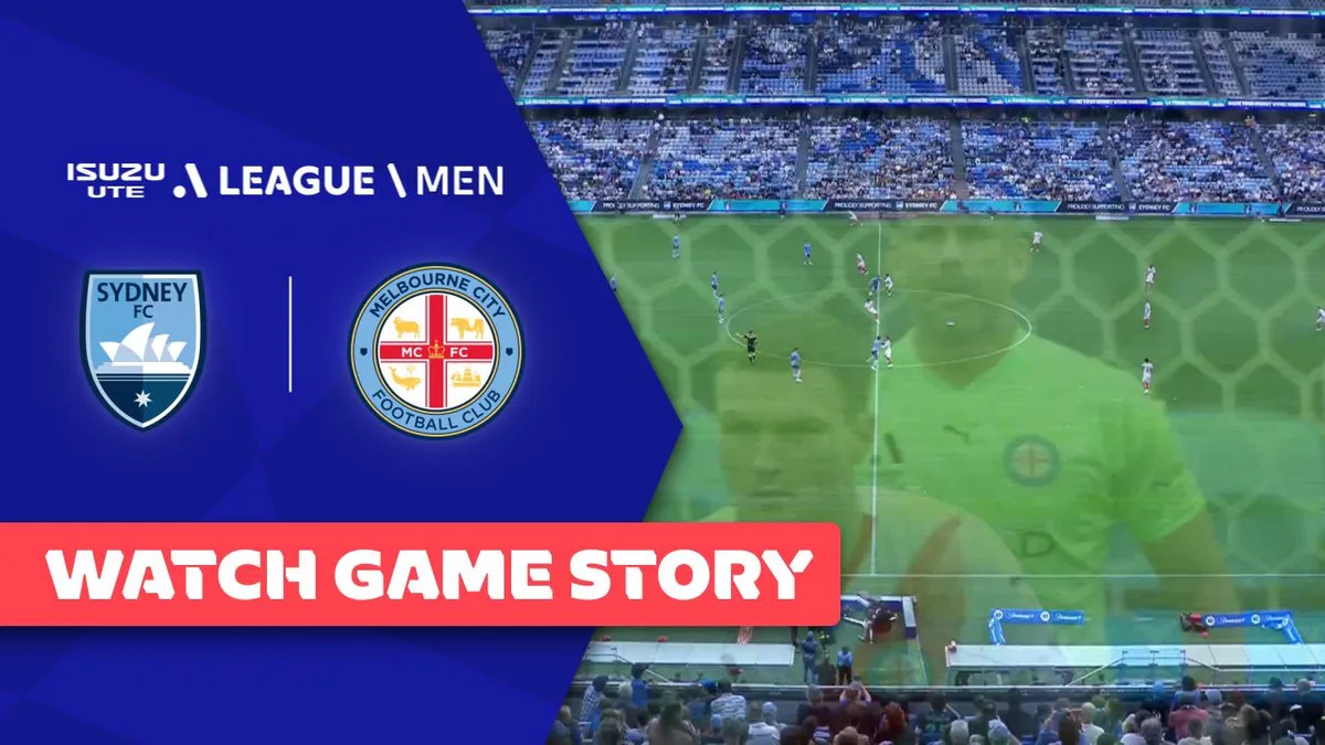 sydney fc vs melbourne city fc — ZA news