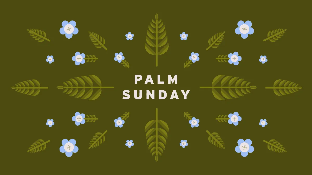 when is palm sunday — ZA news