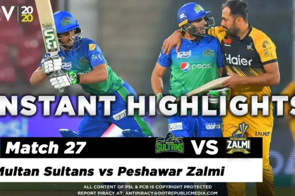 peshawar zalmi vs multan sultans — ZA news