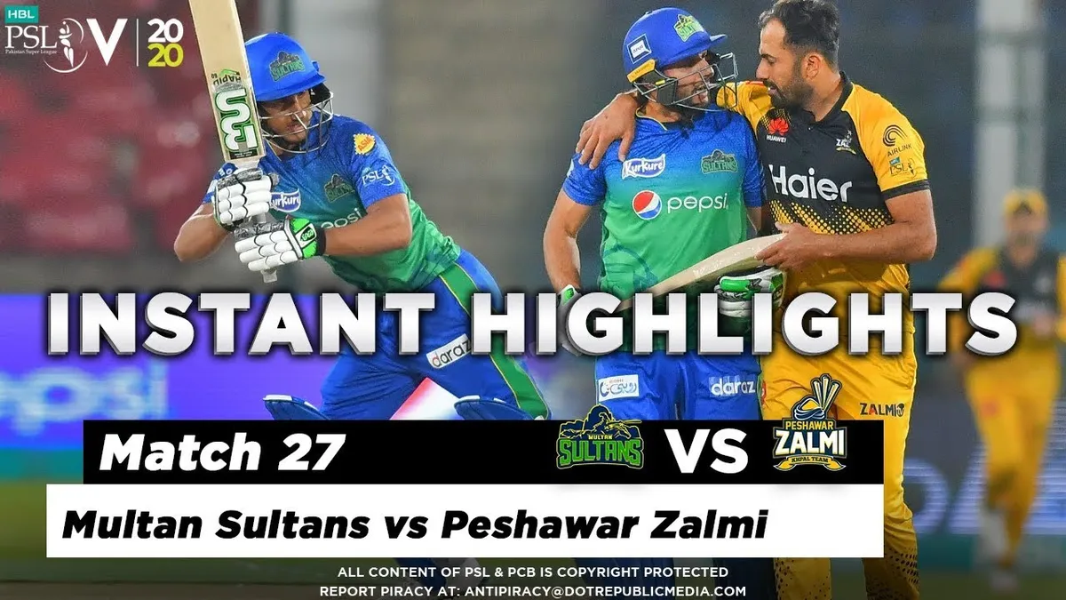 peshawar zalmi vs multan sultans — ZA news