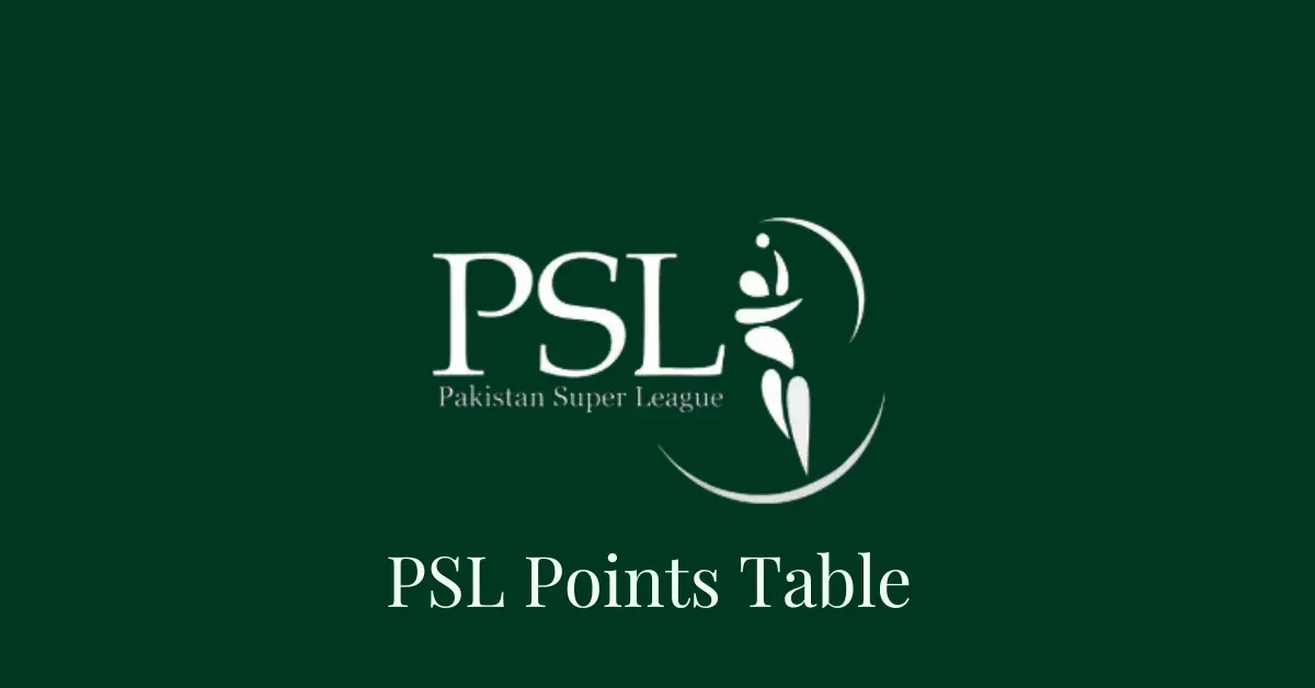 psl table — ZA news