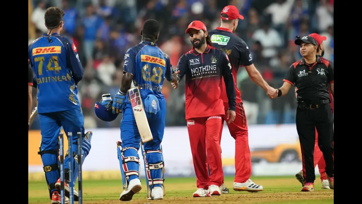 royal challengers bengaluru vs mumbai indians standings — ZA news