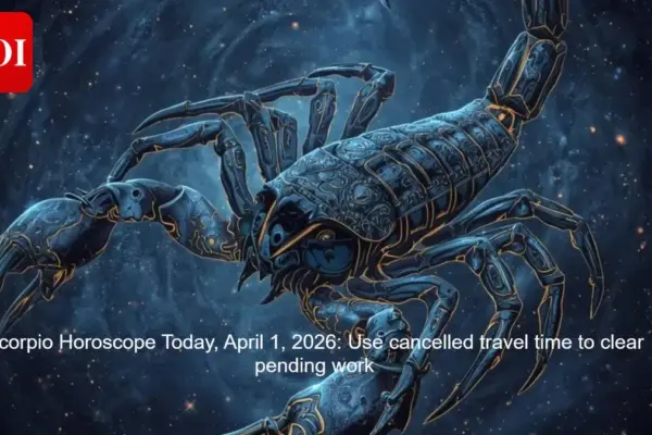 scorpio horoscope today — ZA news