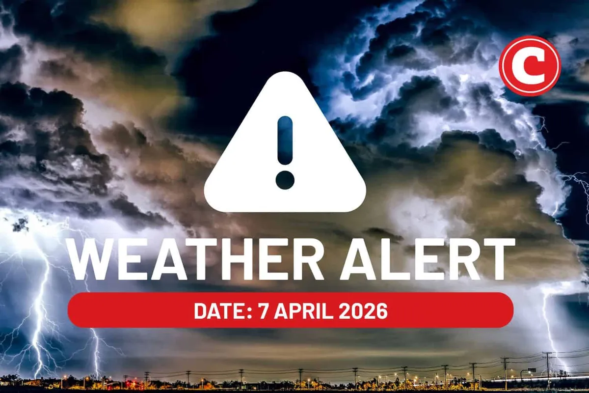 severe thunderstorm warning — ZA news