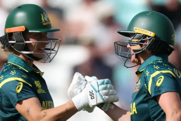 AUS-W vs WI-W Cricket Scorecard, 1st Semi-Final at London, June 30, 2026