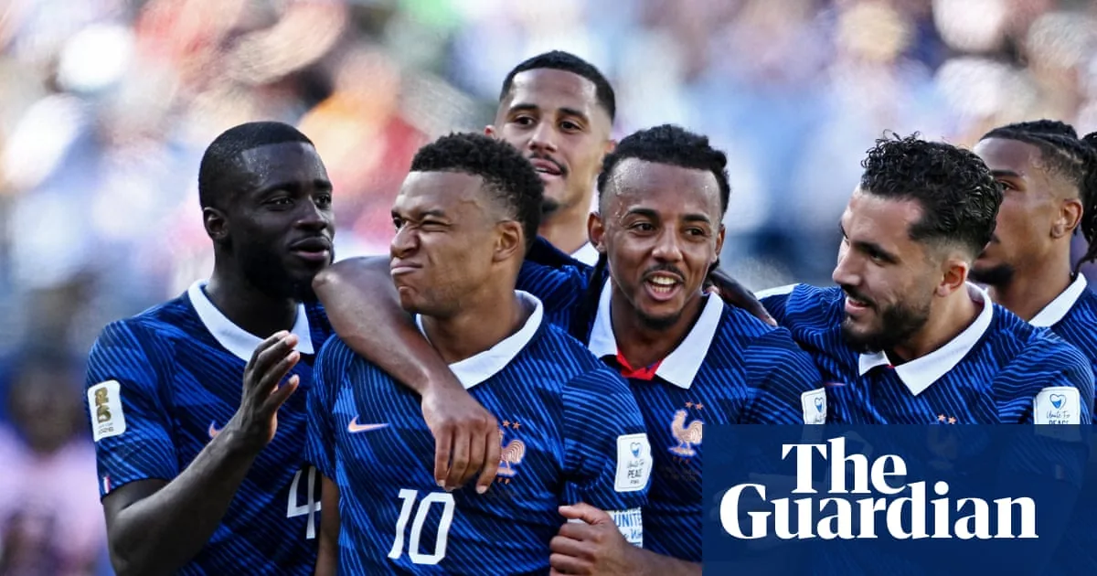 France and two-goal Mbappe roar into World Cup