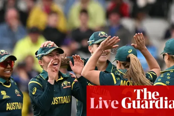 Australia v South Africa: Women’s T20 Cricket World Cup – live