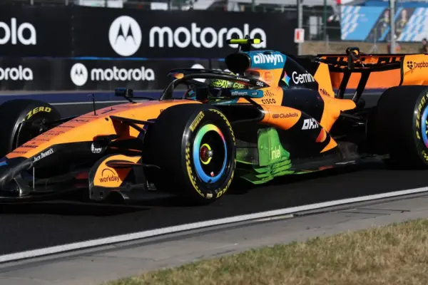 Norris leads Hamilton and Antonelli during FP3 in Hungary