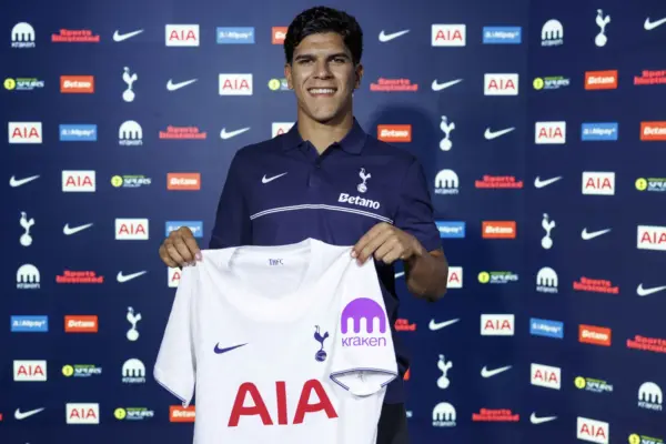 Mateus Fernandes: Tottenham Hotspur complete club-record £85m signing of midfielder from West Ham